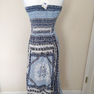 Blue Sleeveless Dress NWT | Size M